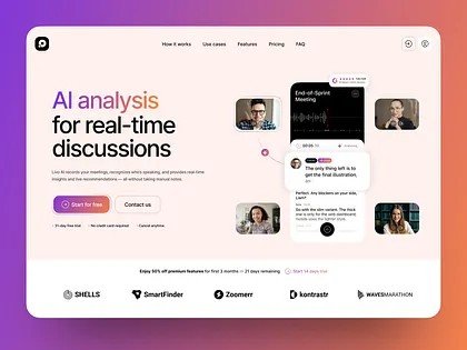 Business website project preview