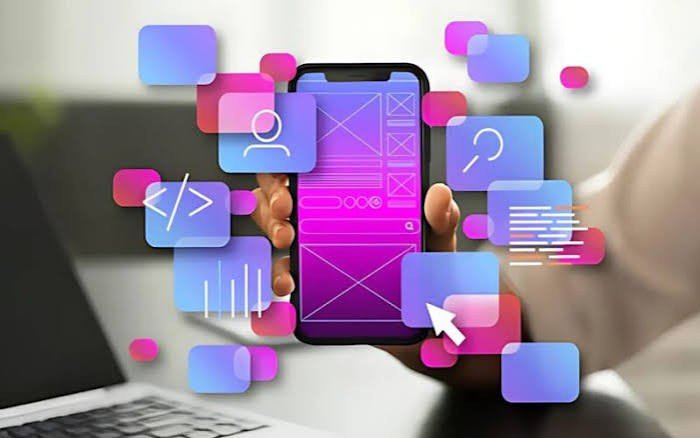 Mobile app project preview